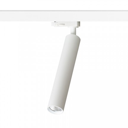 RENDL 3-Phasen-Lichtsysteme DARRIN für 3-Phasen-Stromschiene weiß 230V LED 6W 24° 3000K R14474 1