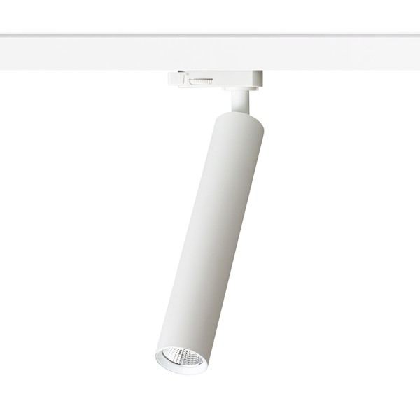 RENDL 3-Phasen-Lichtsysteme DARRIN für 3-Phasen-Stromschiene weiß 230V LED 6W 24° 3000K R14474 1