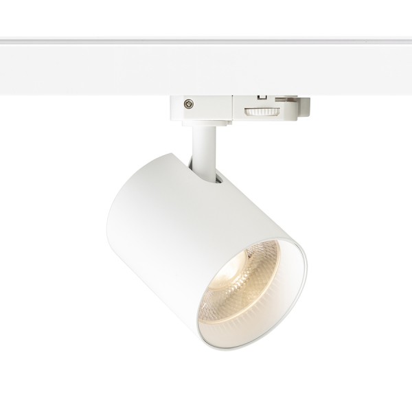 RENDL 3-Phasen-Lichtsysteme IRIS 7 für 3-Phasen-Stromschiene weiß 230V LED 10W 24° 3000K R14480 1