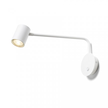 RENDL Spotleuchte FILIP mit Arm weiß 230V LED GU10 5W R14485 1