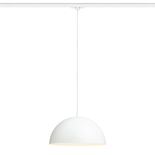RENDL 3-Phasen-Lichtsysteme GLADYS 40 für 3-Phasen-Stromschiene weiß/weiß 230V LED E27 15W R14510 1