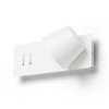 RENDL spotlight AMADEUS wall with backlighting white 230V LED 4+6W 3000K R14521 4