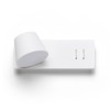 RENDL spotlight AMADEUS wall with backlighting white 230V LED 4+6W 3000K R14521 9
