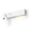 RENDL Spotleuchte ODEON Wandhalterung mit Hintergrundbeleuchtung weiß 230V LED 8+3W 30° 3000K R14523 6