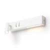 RENDL Spotleuchte ODEON Wandhalterung mit Hintergrundbeleuchtung weiß 230V LED 8+3W 30° 3000K R14523 7