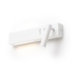 RENDL Spotleuchte ODEON Wandhalterung mit Hintergrundbeleuchtung weiß 230V LED 8+3W 30° 3000K R14523 11