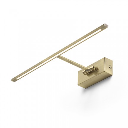RENDL Wandleuchte FRESCO 45 Wandleuchte altes Messing 230V LED 8W 3000K R14528 1