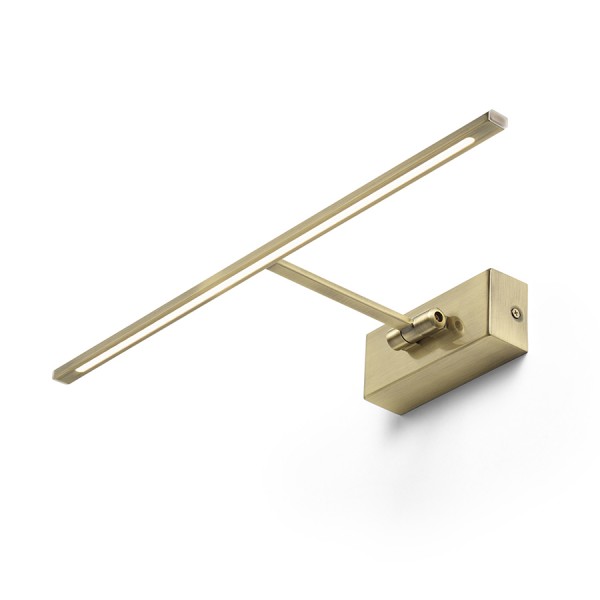 RENDL Wandleuchte FRESCO 45 Wandleuchte altes Messing 230V LED 8W 3000K R14528 1