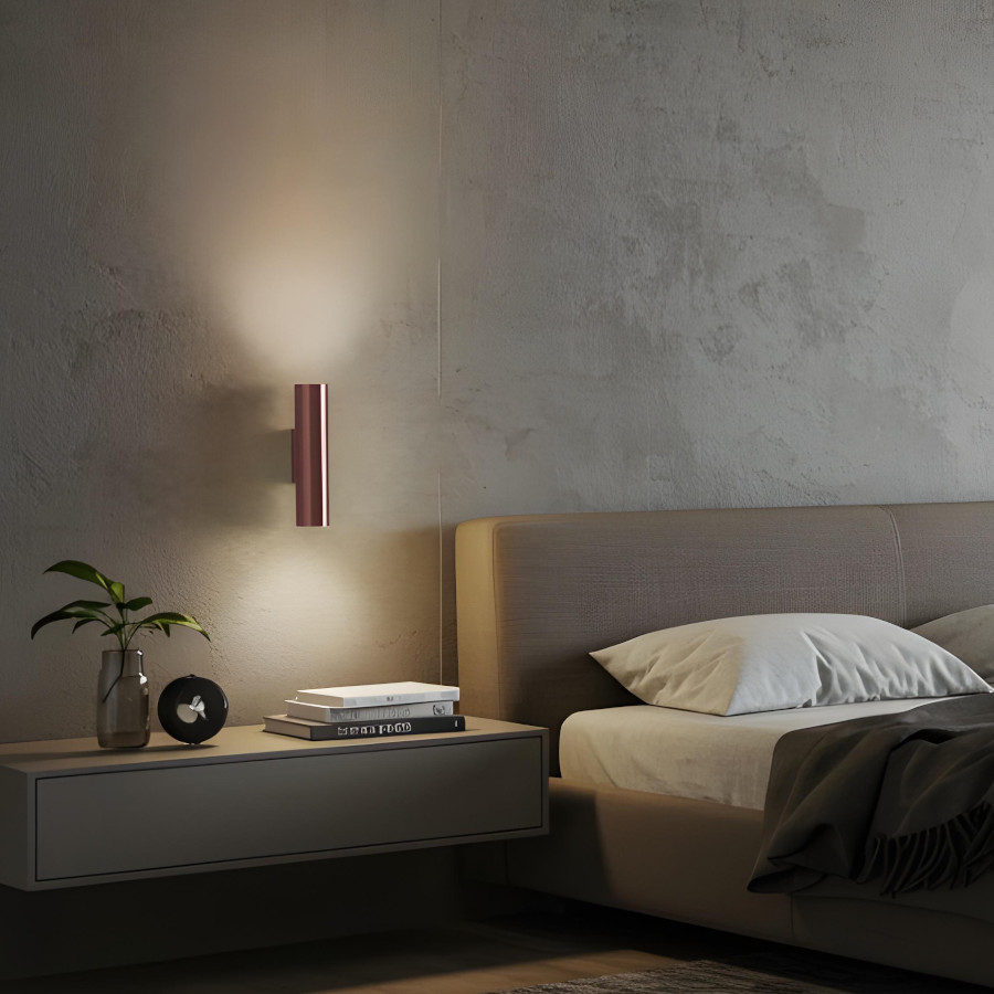 RENDL LUKE nástenná meď 230V LED GU10 2x7W